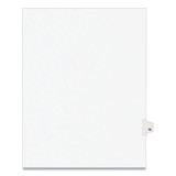 Avery® INDEX,SD,LTR,WHT,70,25/PK 01070