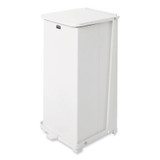 Rubbermaid® Commercial RECEPTACLE,FT-PED,13GL,WE FGST24EPLWH USS-RCPST24EPLWH