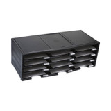 Storex ORGANIZER,12 COMPARTMT,BK 61602U01C USS-STX61602U01C