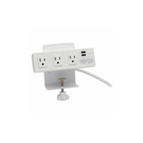 Tripp Lite SURGE,3 OUTLET,2 USB,WH TLP310USBCW