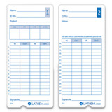 CARD,7",F/400E,100/PK