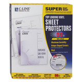 C-Line® PROTECTOR,SHT,LTR,NGL CLI61018