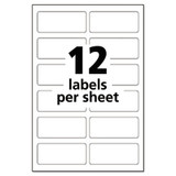 Avery® LABEL,DUR ID,12UP,120,WH 61521 USS-AVE61521