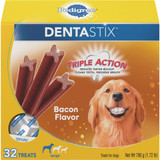 Pedigree Dentastix Large Dog Bacon Flavor Dental Dog Treat (32-Pack) 797007