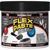 Flex Paste 1 Lb. Rubber Sealant, Black PFSBLKR16