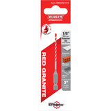 Diablo SPEEDemon 1/8 In. x 3 In. Red Granite Carbide Rotary Hammer Drill Bit