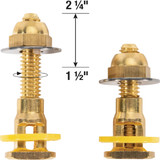 Fluidmaster Set Fast Toilet Bolts 7110A-003-P5 451810
