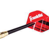 Franklin Brass-Coated Steel 18 Gm. Steel Tip Dart Set (6-Pack) 56011 709487