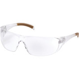 Carhartt Billings Clear Temple Safety Glasses with Clear Lenses CH110S