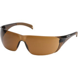 Carhartt Billings Bronze Temple Safety Glasses with Bronze Lenses CH118S