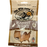 The Wild Bone Company Rabbit Jerky Dog Treat, 2.25 Oz. 1940.6