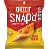 Cheez-it Snap'd 2.2 Oz. Double Cheese Crackers 121736 Pack of 6