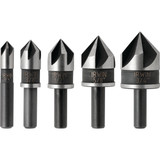 Irwin 5-Piece Black Oxide Metal Countersink Bit Set