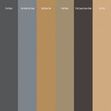 Testors Acrylic Paint Set (Black, Gray, Dark Tan, Olive, Green, Tan)