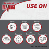 REVENGE 2 Oz. Dual Action Bedbug Indoor Insect Fogger (3-Pack) 4673 705242