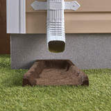 GroundSmart Brown Rubber Splash Block GSSBBN6 705194