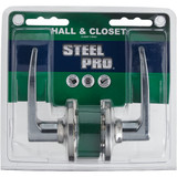 Steel Pro Polished Chrome Straight Passage Door Lever