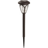 Outdoor Expressions Bronze 2.10 Lumens Plastic Solar Path Light Pack of 12