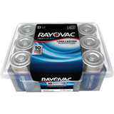 Rayovac High Energy D Alkaline Battery (12-Pack) 813-12PPK