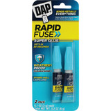 DAP RapidFuse 0.1 Oz. Clear Multi-Purpose Adhesive Tube (2-Pack) 7079800158