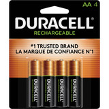 Duracell AA NiMH Rechargeable Battery (4-Pack) 66155