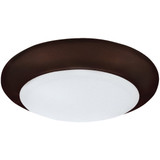 Canarm 6 In. Oil Rubbed Bronze LED Disc Flush Mount Light Fixture