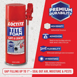 Loctite Tite Foam 12 Oz. Gaps & Cracks Insulating Sealant 2839294 100613