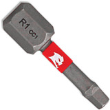 Diablo #1 Square Recess 1 In. Insert Impact Screwdriver Bit (2-Pack)