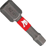 Diablo #2 Square Recess 1 In. Insert Impact Screwdriver Bit (25-Pack)