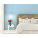 Rust-Oleum Sure Color Eggshell Sky Blue Interior Wall Paint and Primer, Gallon 380225 792707