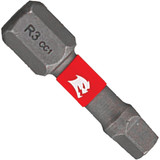 Diablo #3 Square Recess 1 In. Insert Impact Screwdriver Bit (5-Pack)