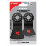 Diablo Starlock High Carbon Steel Oscillating Blade Scraper for Adhesive Removal (2-Pack)