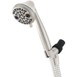 Oxygenics PowerFlow 3-Spray 1.75 GPM Handheld Shower Head, Brushed Nickel 87446