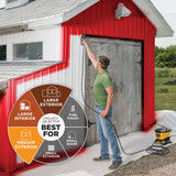 Wagner Control Pro 130 High Efficiency Airless Paint Sprayer 2435698T 798130