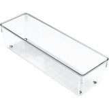 iDesign Linus 4 In. W. x 12 In. L. x 3 In. D. Clear Drawer Organizer Tray 52930
