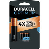 Duracell Optimum AA Alkaline Battery (6-Pack) 032566