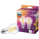 Warm Glow 2pk 60w A19 Wg Led Bulb 573477