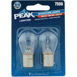 PEAK 7506 13.5V Mini Incandescent Automotive Bulb (2-Pack) 7506LL-BPP