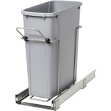 Knape & Vogt Real Solutions 20 Qt. In-Cabinet Single Pull-Out Trash Can