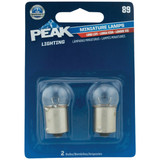 PEAK 89 13V Mini Incandescent Automotive Bulb (2-Pack) 89LL-BPP