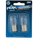 PEAK 1004 12.8V Mini Incandescent Automotive Bulb (2-Pack) 1004LL-BPP