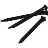 Master Mark 10 In. ABS Black Multipurpose Landscape Stakes (9-Pack) 12109 720056