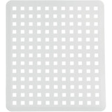 iDesign Euro 11 In. x 12.5 In. White Plastic Sink Mat 36601