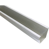 Spectra Pro Select Armour 5-1/4 In. x 3 Ft. Aluminum Screen Gutter Guard GS5013M