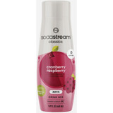 SodaStream 14.9 Oz. Cranberry Raspberry Zeros Waters Sparkling Beverage Mix