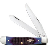 Case Blue Bone Rogers Trapper 3.25 In./3.27 In. Folding Knife 02800