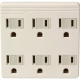 Do it Ivory 15A 6-Outlet Tap LA-33-IV