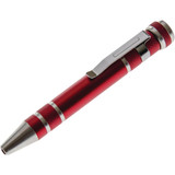 Lucky Line Utilicarry Precision Pen Multi-Bit Screwdriver U12201