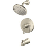 Home Impressions Brushed Nickel Single-Handle Lever Tub & Shower Faucet
