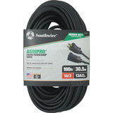 Southwire AgriPro 100 Ft. 14/3 Medium-Duty Farm Extension Cord 64816301